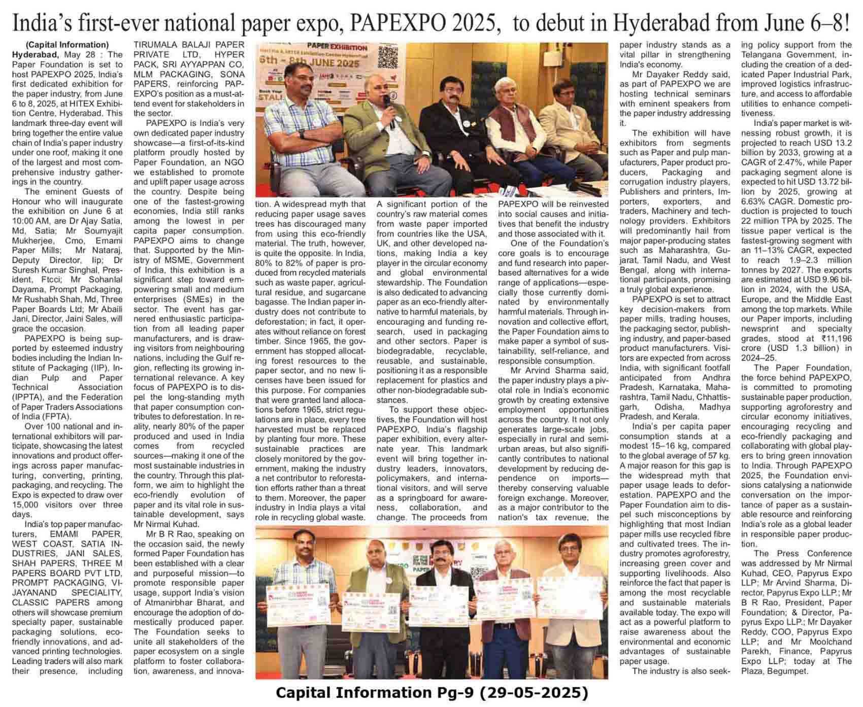 Capital Information (29-05-2025)